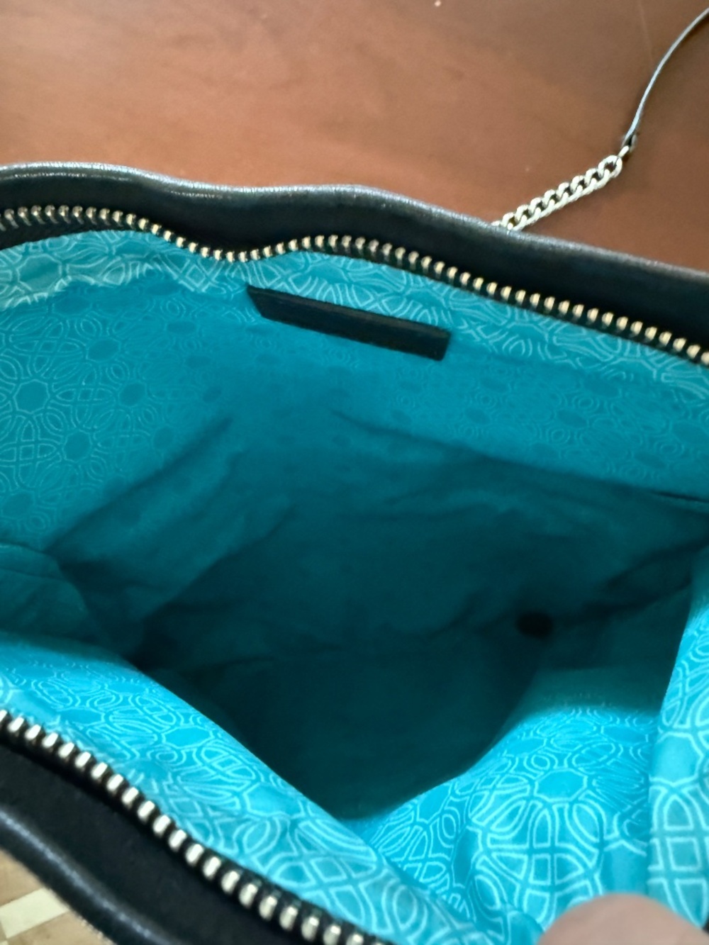 Stella and Dot Waverly 3 Way Crossbody Lambskin Leather Purse - Picture 7 of 9